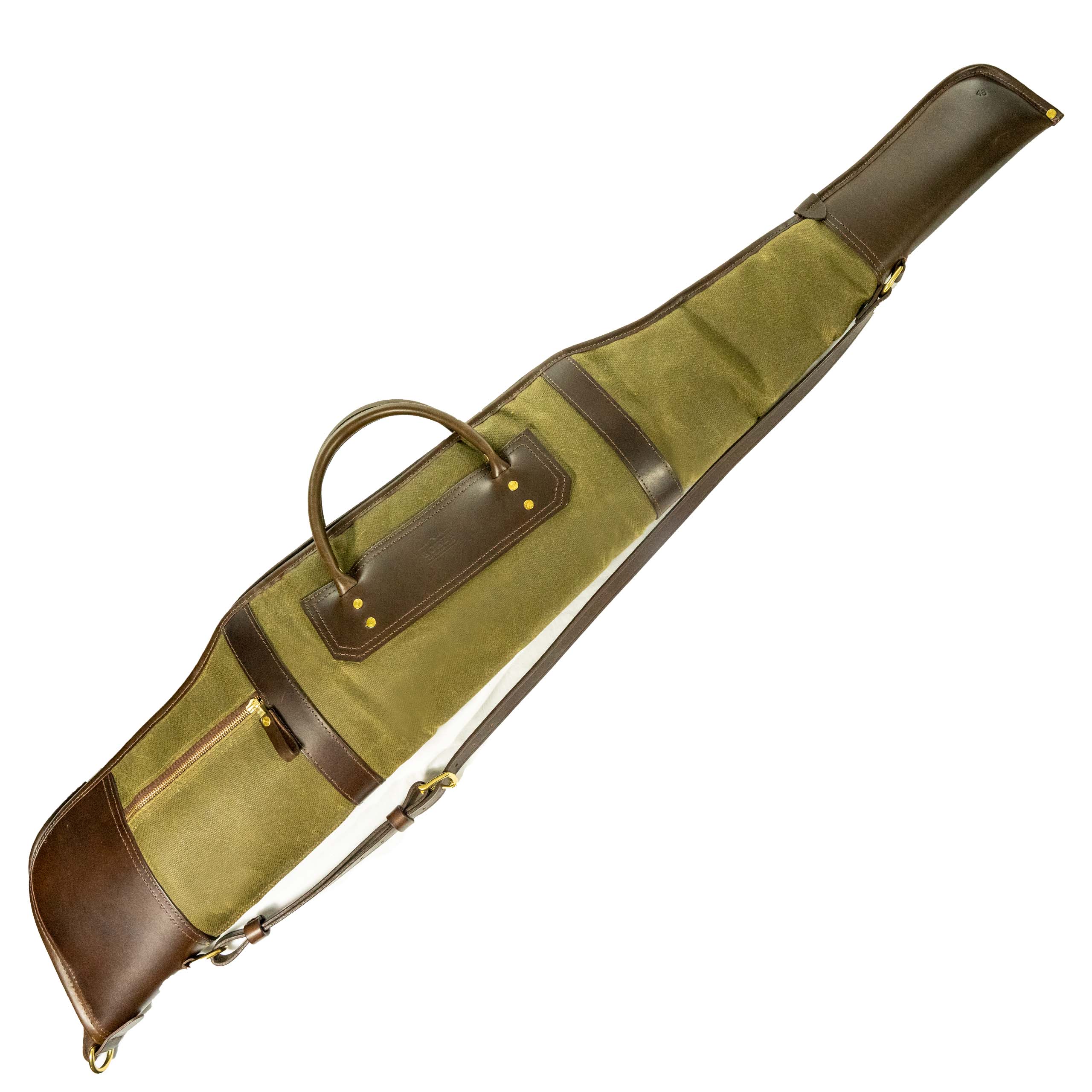White Wing Leather Hunting Rifle Case